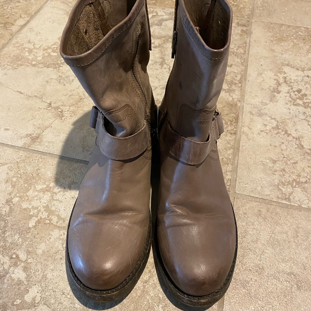 Olukai leather ankle boots.
